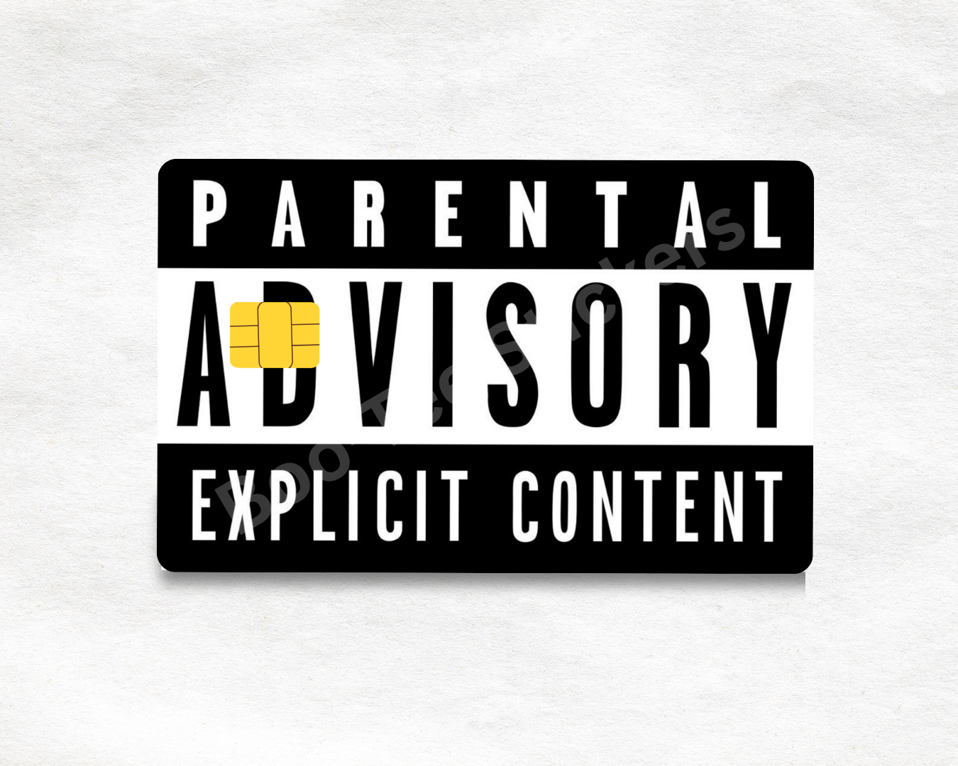 Parental Advisory: Bank Card Skin, 010