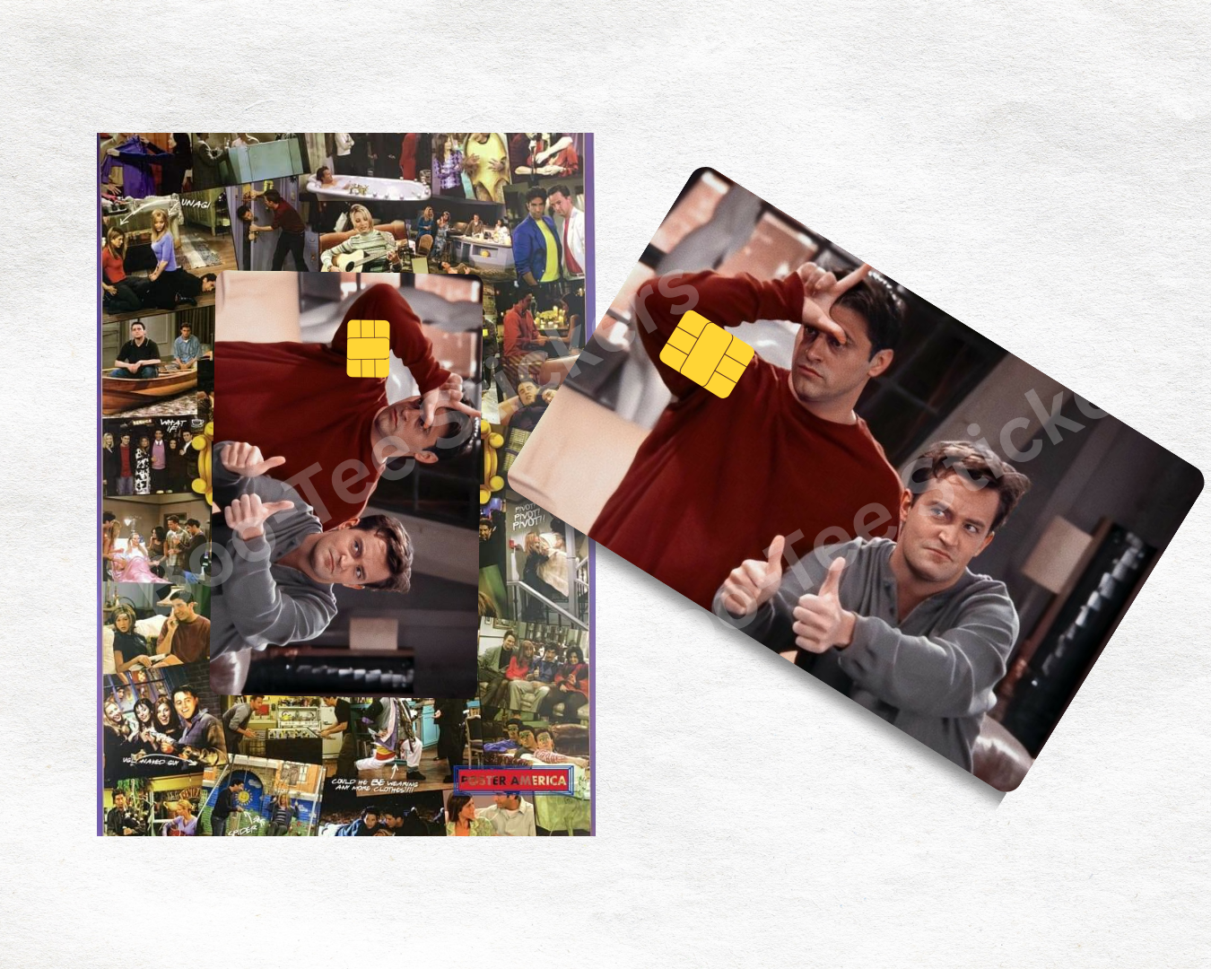 L: F.R.I.E.N.D.S Bank Card Skin, 005