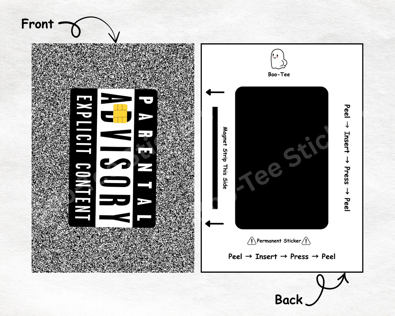 Parental Advisory: Bank Card Skin, 010
