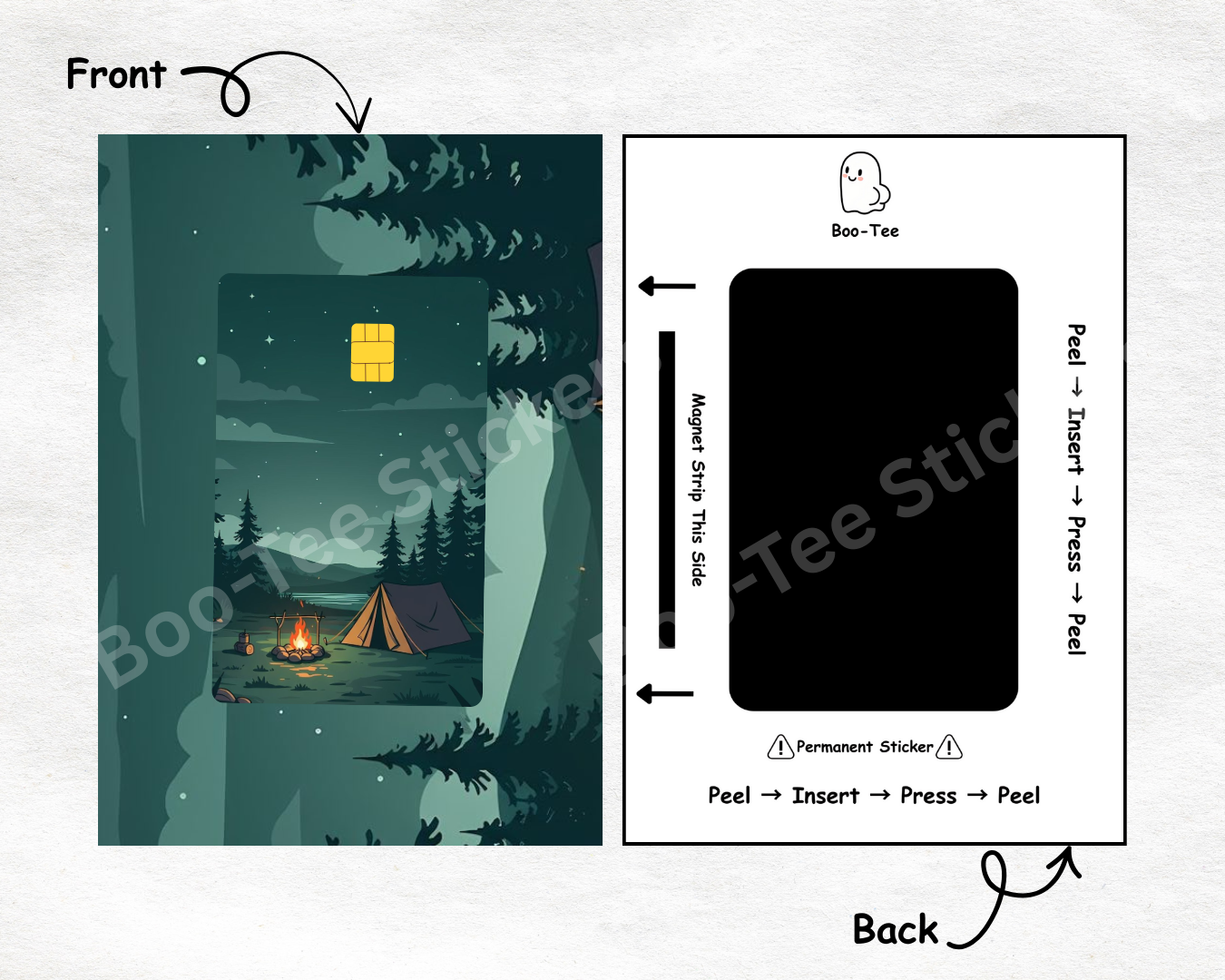 Night Camp: Bank Card Skin, 006